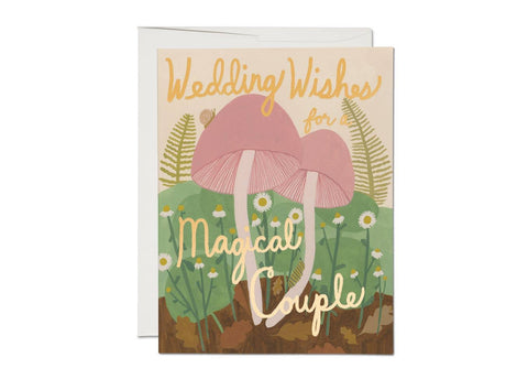 wedding wishes for a magical couple card