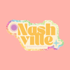 retro nashville sticker