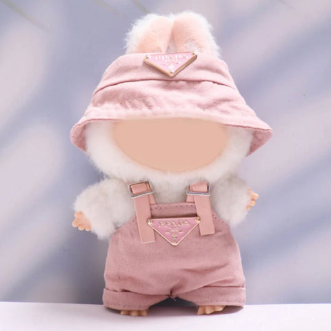 labubu 2pc designer overall set