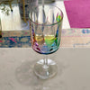 rainbow {acrylic} wine glass - Apple & Oak