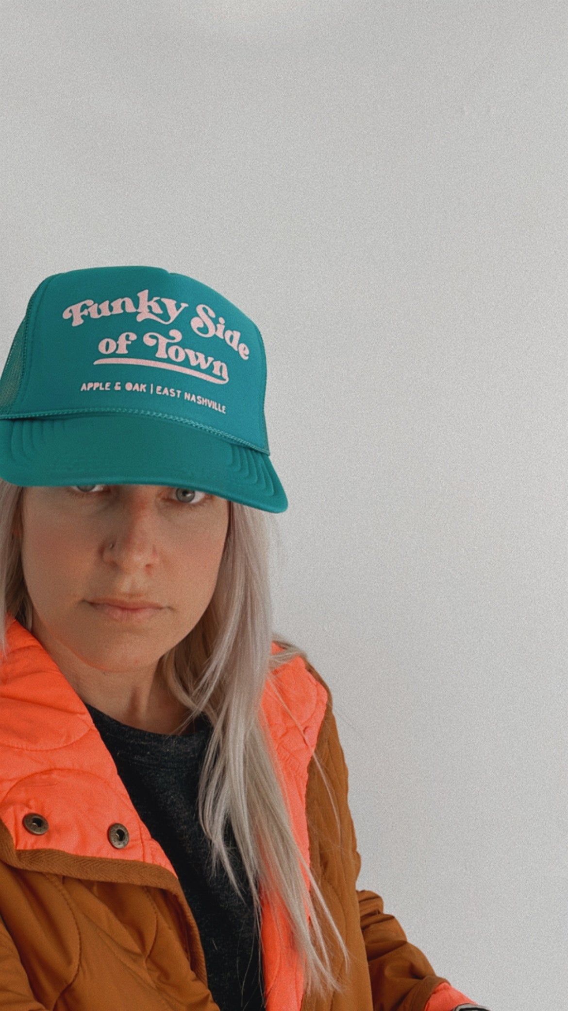 funky side of town trucker hat