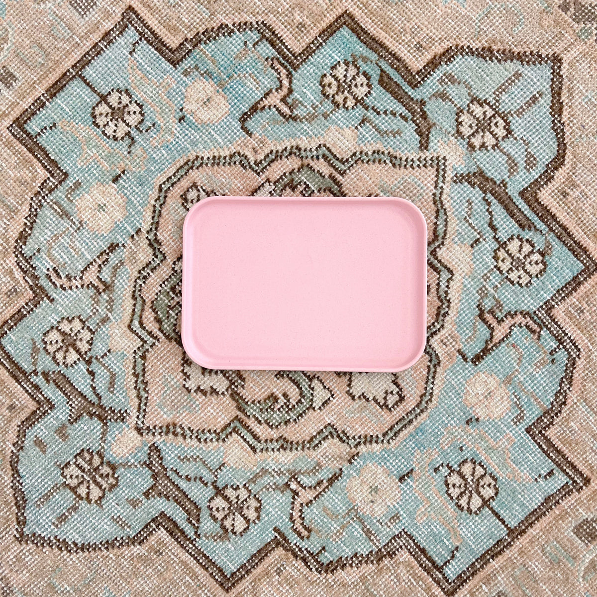 shatterproof pink tray