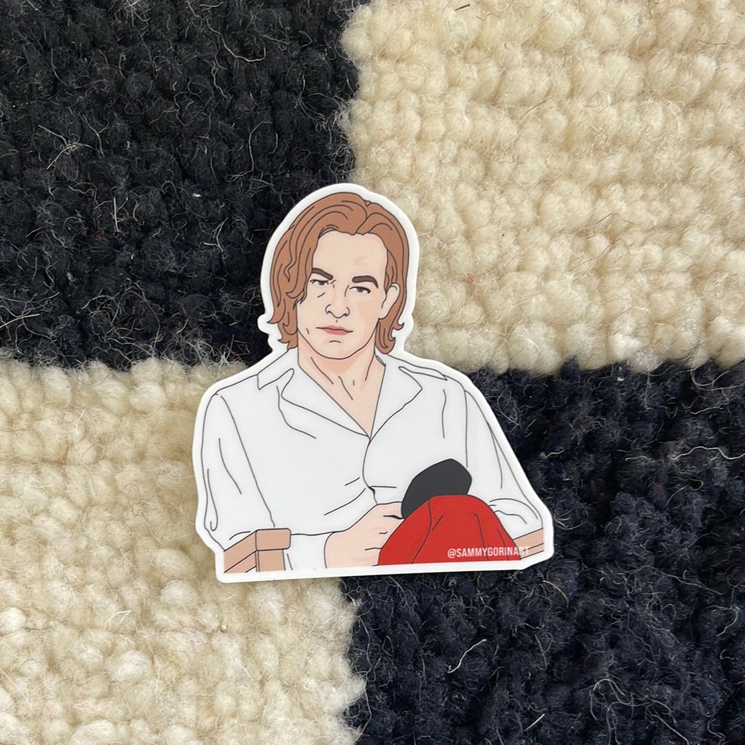 don't worry darling {chris pine} sticker