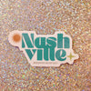 retro nashville sticker