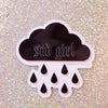 sad girl sticker