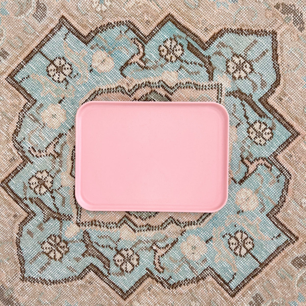shatterproof pink tray