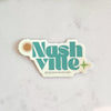 retro nashville sticker