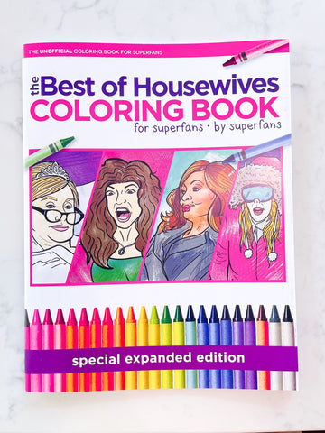 the best of housewives coloring book