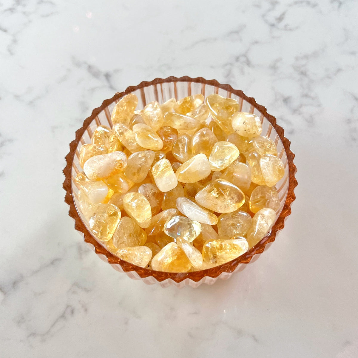 tumbled citrine