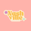 retro nashville sticker