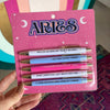 astrology zodiac pen sets
