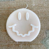 happy face candle