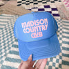 madison country club trucker hat