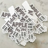apple & oak sticker - Apple & Oak