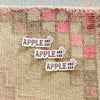apple & oak sticker