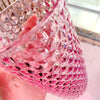 pink diamond cut {acrylic} hi-ball