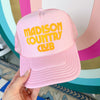madison country club trucker hat