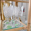 clear paisley {acrylic} wine glass - Apple & Oak