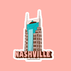 nashville batman building sticker