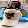 madison country club trucker hat