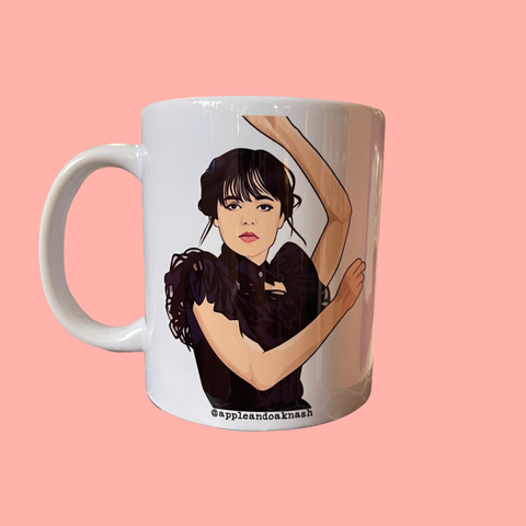wednesday dance mug