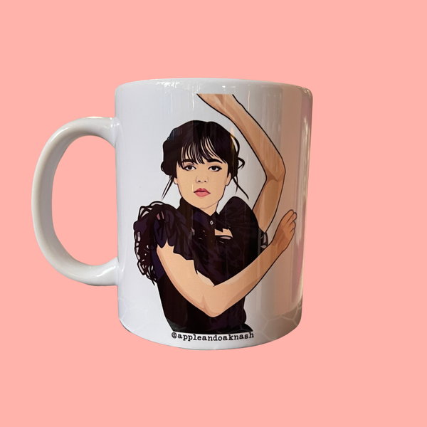 wednesday dance mug