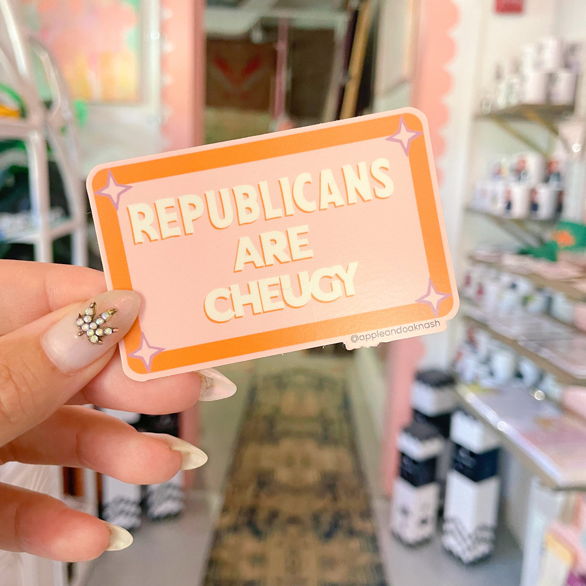 republicans are cheugy sticker