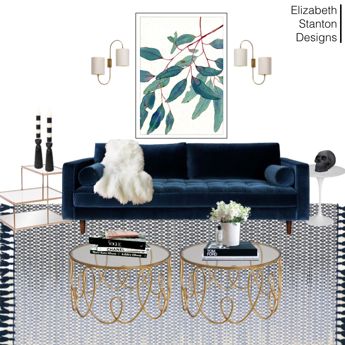 ES9: Glam Living Room