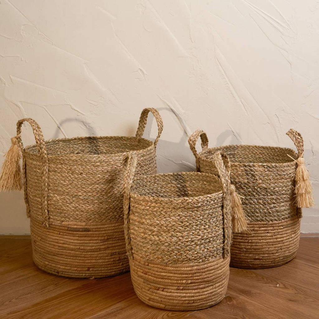 tassel basket