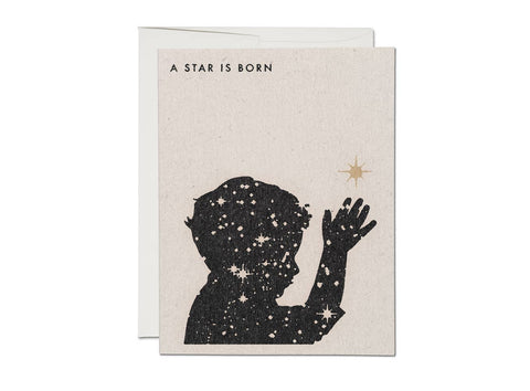 a star is born {baby} card