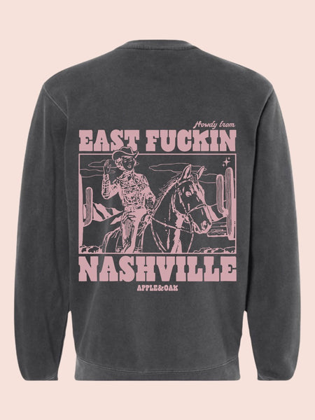 howdy sweatshirt {charcoal}