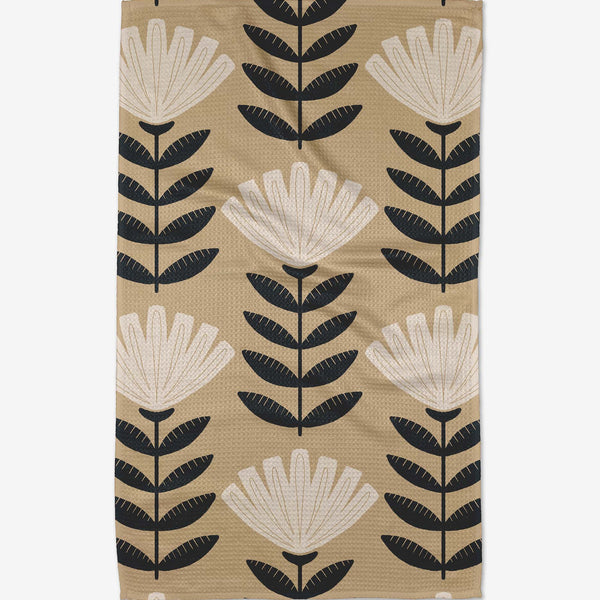 gloria {flower} tea towel