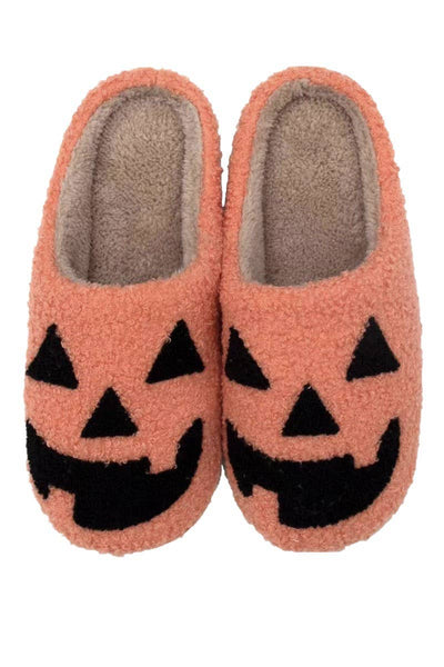 pumpkin slippers {orange}