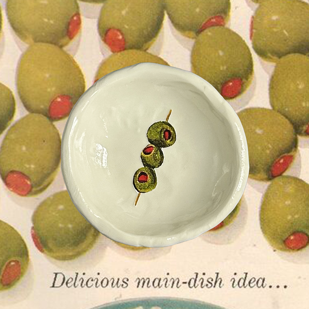 olives trinket dish