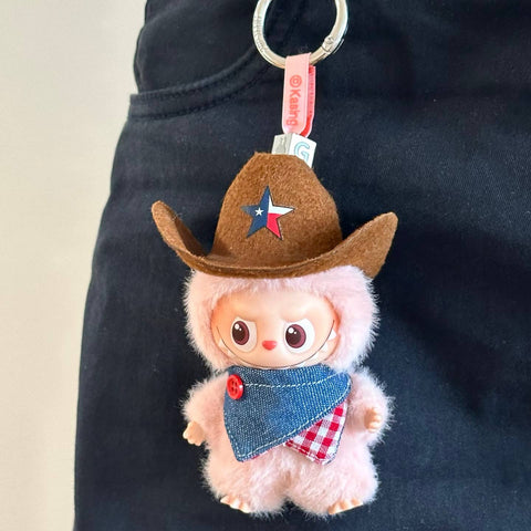 labubu {mini} cowboy hat & bandana