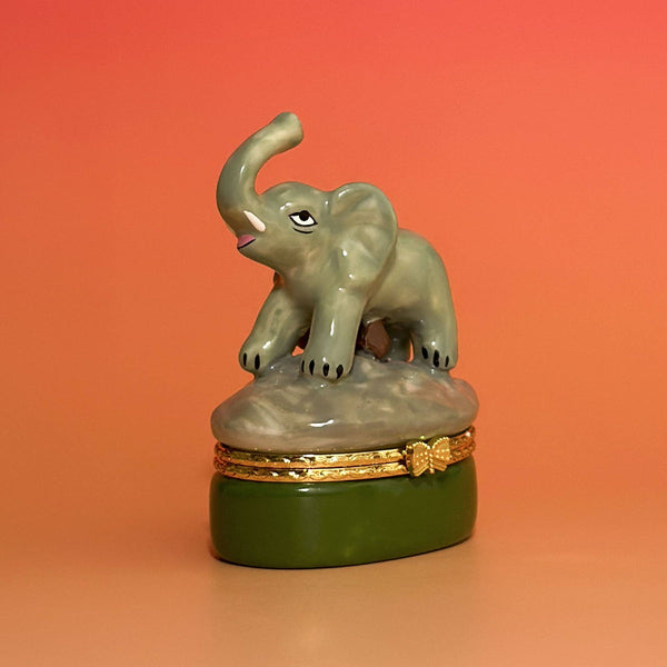 elephant trinket box