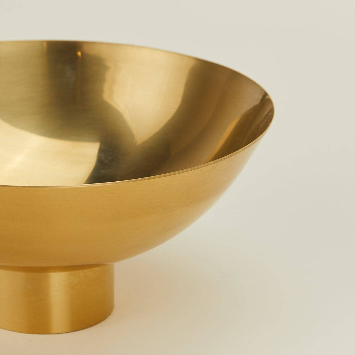 brass footed bowl {large}