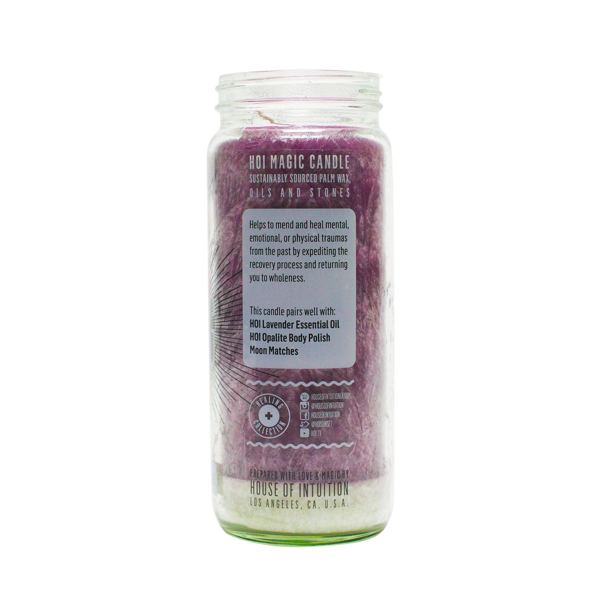 healing magic candle