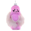 glam poodle ornament
