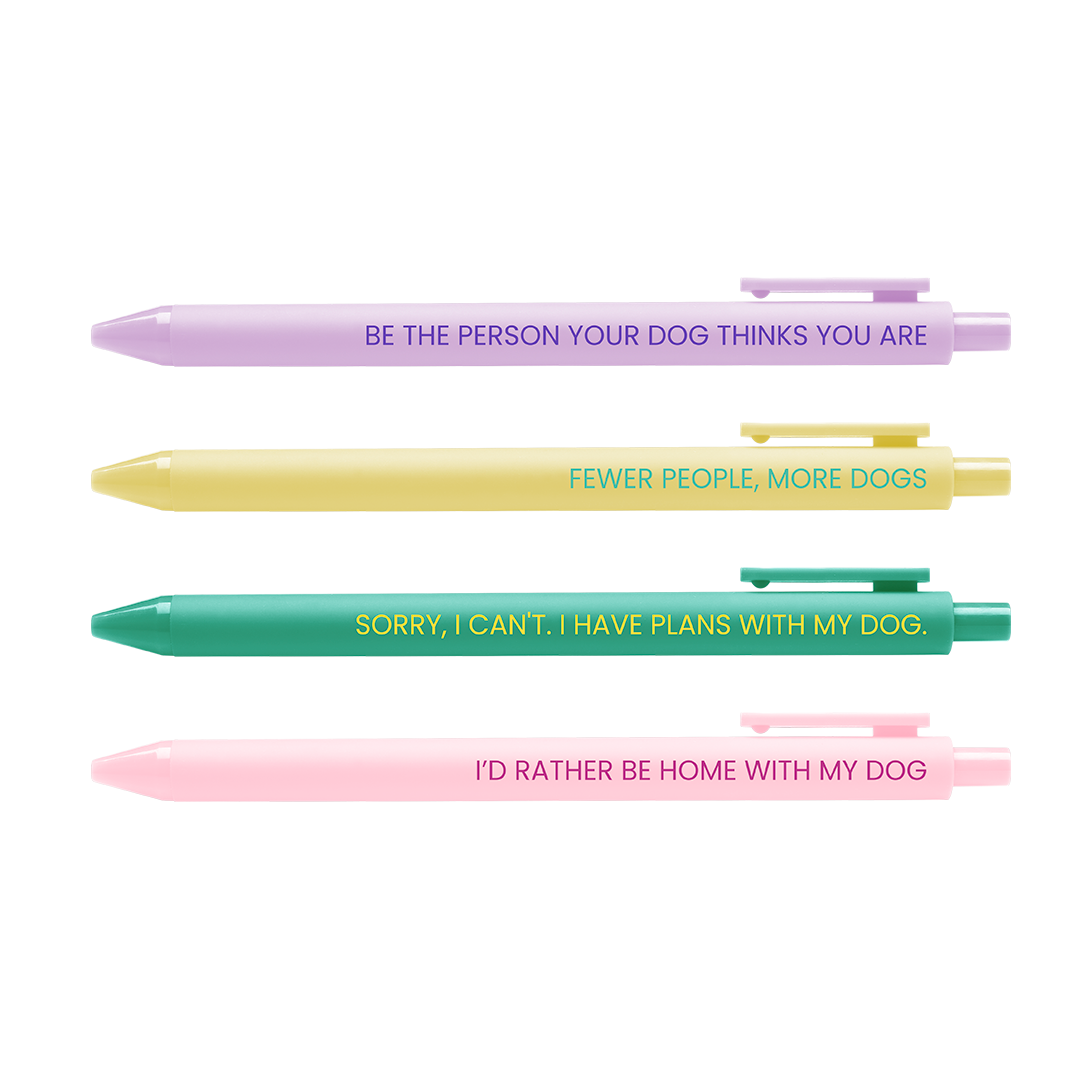 dog person pen set
