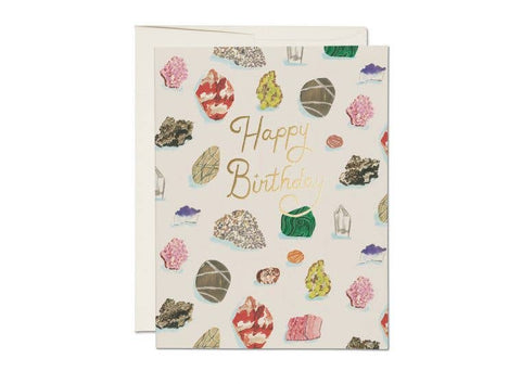 happy birthday gems card