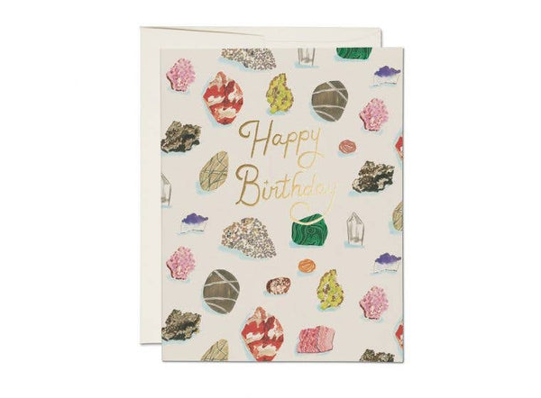 happy birthday gems card