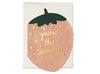 you’re the sweetest {strawberry card}