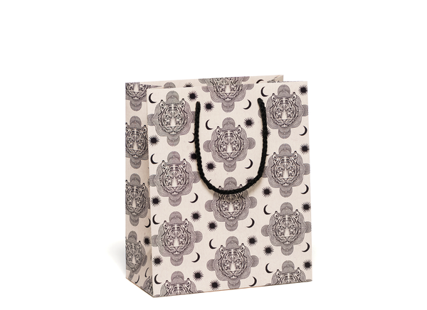 tiger head {medium} gift bag
