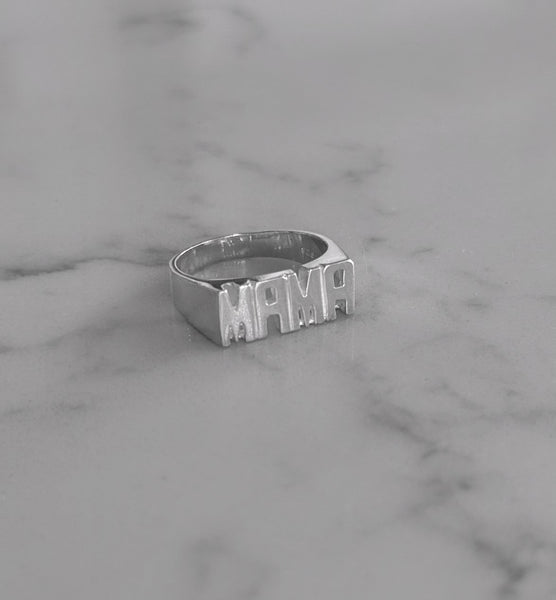 mama ring {sterling silver}