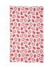 sweet strawberry tea towel