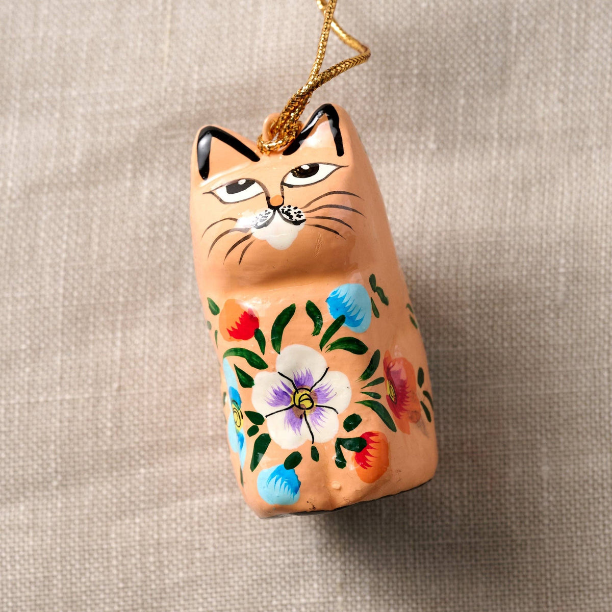 parisi paper machete cat ornament