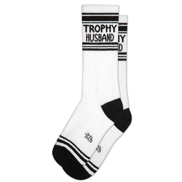 trophy husband crew socks
