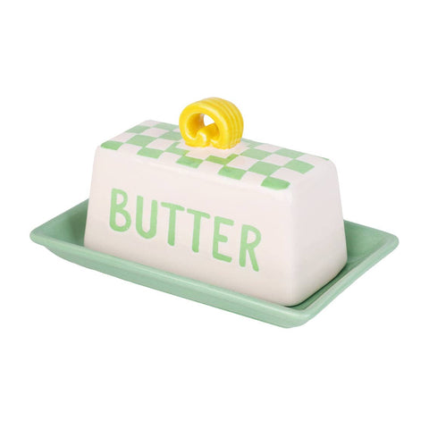 green checkbutter dish