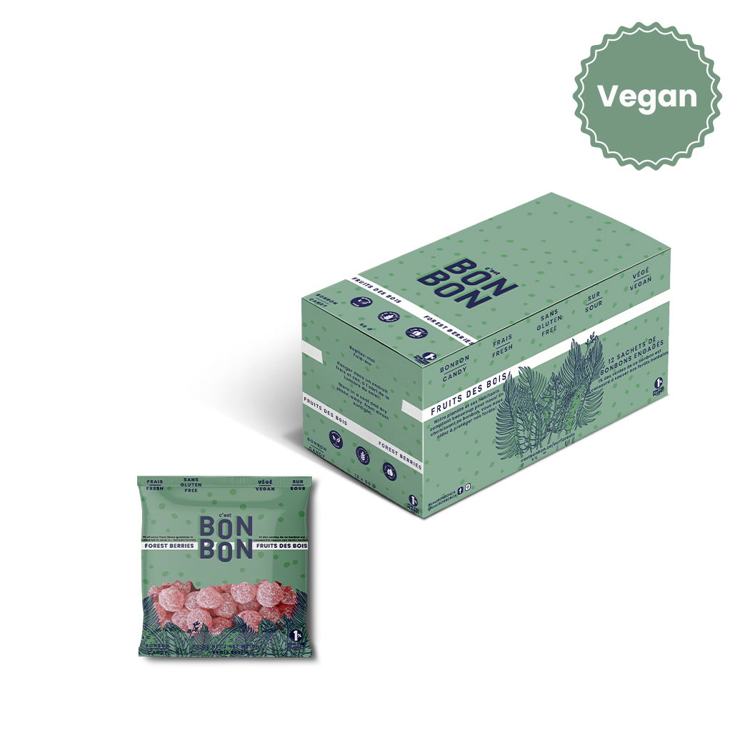 vegan forest berries {gluten free}gummy candies